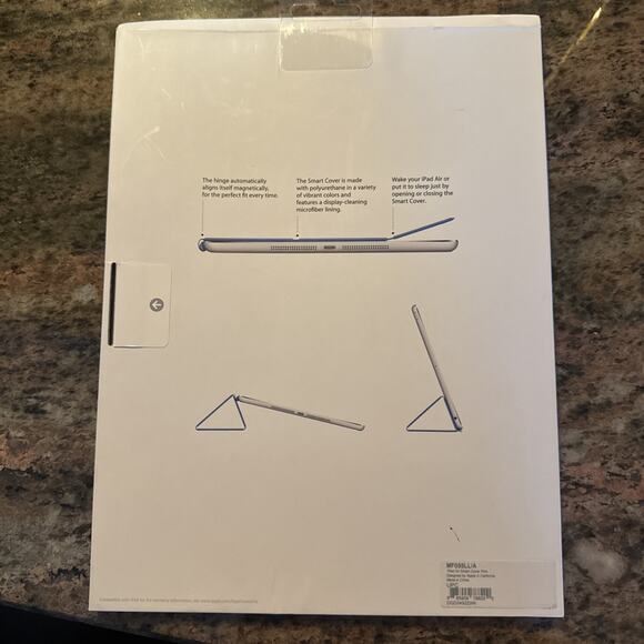 GENUINE Apple Smart Cover for iPad Air MF05LL/A Pink - Brand New - Picture 2 of 3